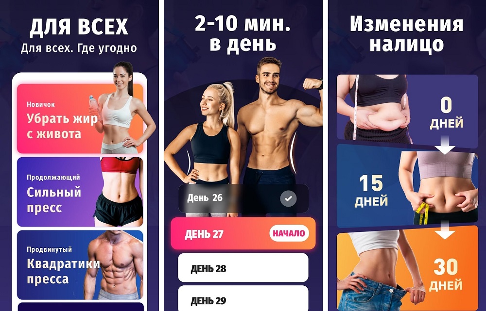 Сжигаем жир на животе за 30 дней