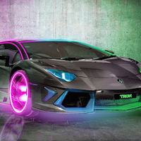 Неоновые Автомобили Живые Обои